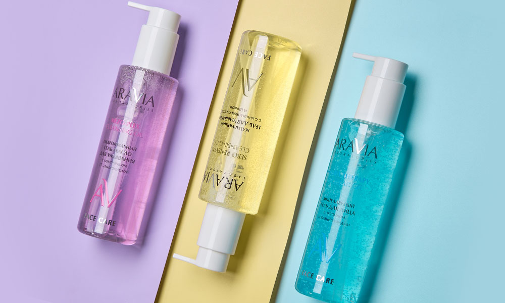 Бережное очищение в ритме мегаполиса — новые гели для умывания  от  ARAVIA Laboratories