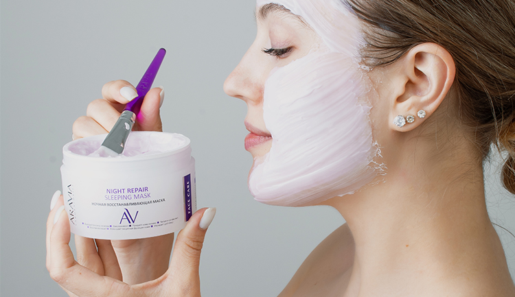 Уход за лицом ночью – красивая кожа утром: встречайте новую маску от ARAVIA Laboratories