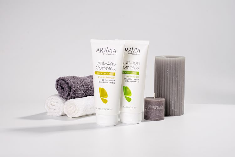 Продлеваем здоровье и молодость кожи рук с кремами от ARAVIA Professional