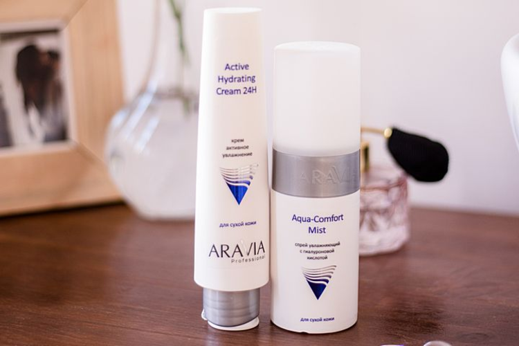 Средства ARAVIA Professional для ежедневного ухода за сухой кожей
