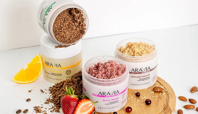 Скрабы ARAVIA Organic: ароматное счастье для вашего тела